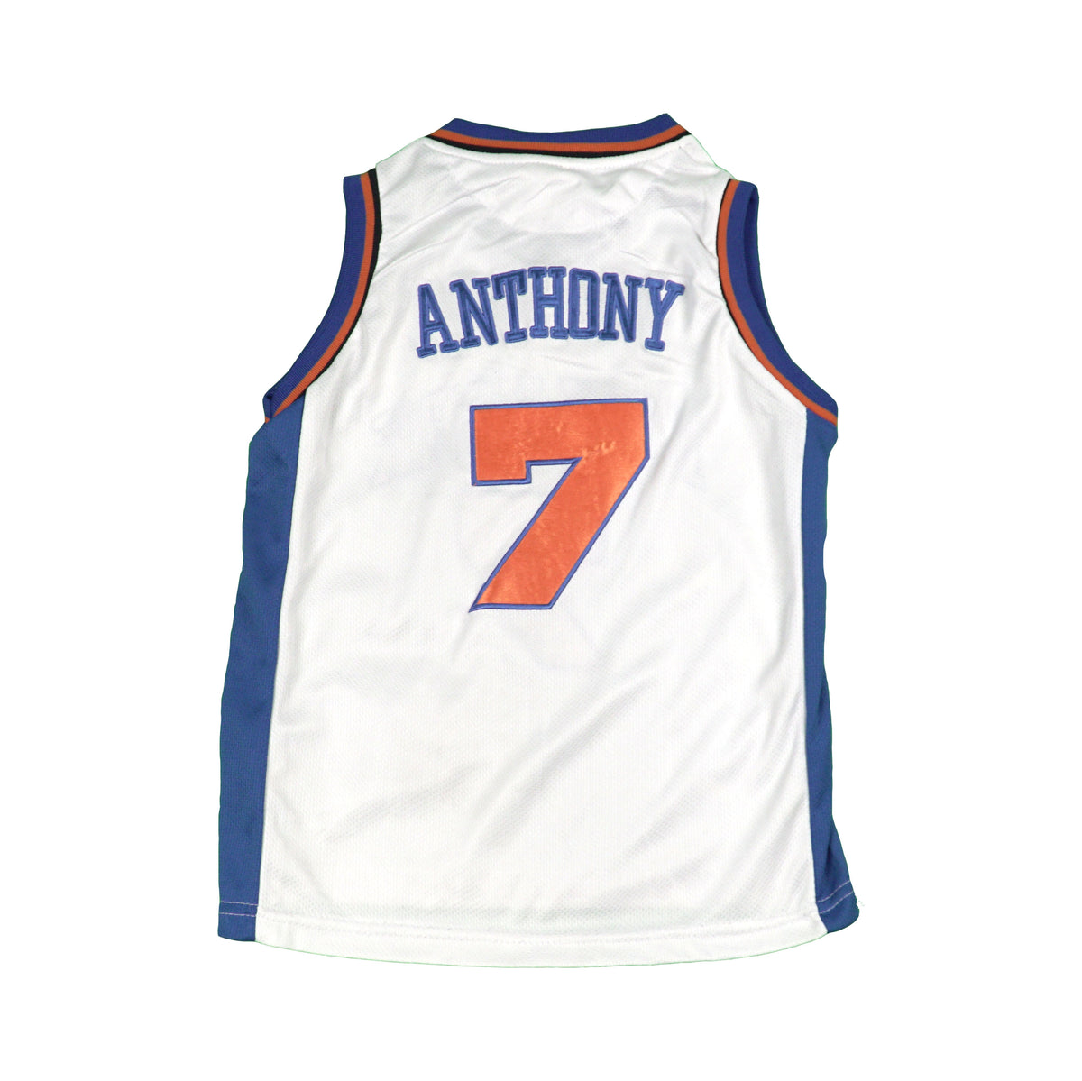 New York Knicks Carmelo Anthony regular season Retro Vintage Jersey
